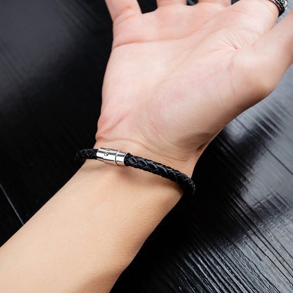 men pu Bracelet - Picture 2 of 2